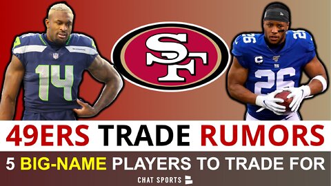 5 BIG-NAME Players The 49ers Can Trade For: DK Metcalf, Saquon Barkley, Bradley Chubb