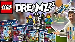 LEGO DREAMZzz Sets Look Amazing | Pre-Order Now | Building a LEGO DreamZzz World!