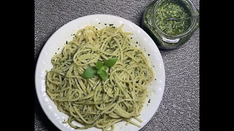 Frozen Nut-Free Basil Pesto whenever you want