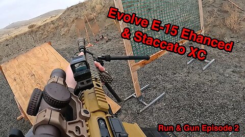 Run & Gun: Evolve Weapons Systems E-15 and Staccato XC FPS (Cinematic)