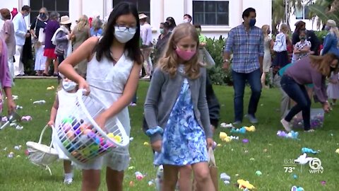 Easter celebration held at Holy Trinity Episcopal Church in West Palm Beach