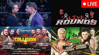 Live Rounds 88 - What to expect from AEW Collision, MJF vs Adam Cole, Cody vs Dominik?