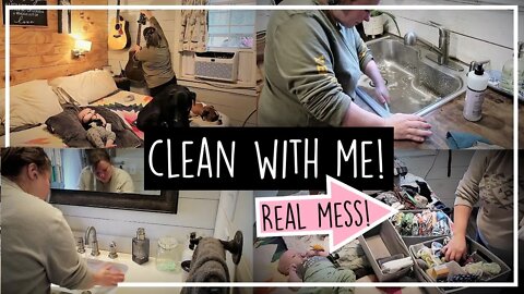 Clean With Me//Speed Cleaning//Cleaning Motivation