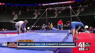 Sprint Center ready for US Gymnastics Championships