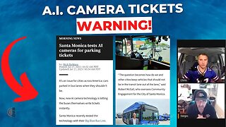 WARNING Cities Ticketing Drivers With AI Cameras