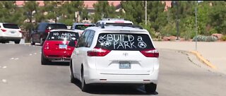 Rally against new AHL arena in Henderson