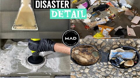 Deep Cleaning a DISASTER Jeep!! | Super Nasty Car Detailing and INSANE Transformation! GIVEAWAY!!!!!