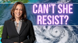 Kamala Harris continues to politicize every tragedy including Hurricane Ian.