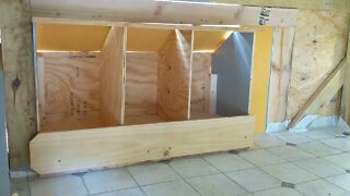Project Chicken, Made Nesting Boxes.