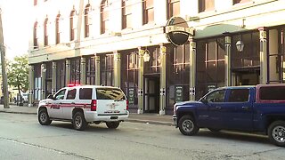 Cleveland worker found locked in cooler, taken to hospital