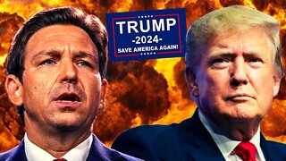 Ron DeSantis RESPONDS To Trump | Media Tries To BAIT Him Before Trump's 2024 Announcement