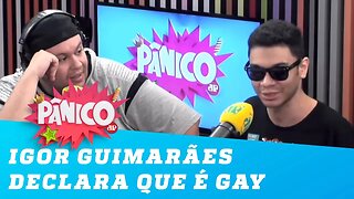 Emocionado, Igor Guimarães declara que é gay