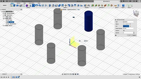 Fusion360 3D Part.9 (3D Patterns). The absolute beginner tutorial help series.