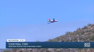 Central Fire starts near New River