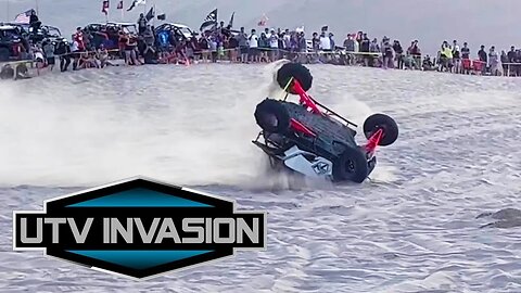 Wheelie and Jump contest at UTV Invasion! Crashes and more!