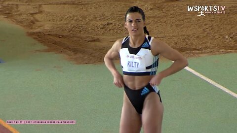 Dovilė Kilty - Triple Jump | 2022 Lithuanian Indoor Championships