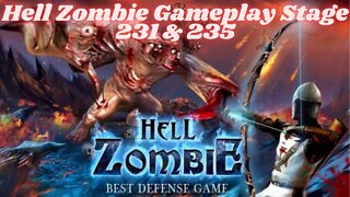 Hell Zombie Gameplay Stage 231 & 235