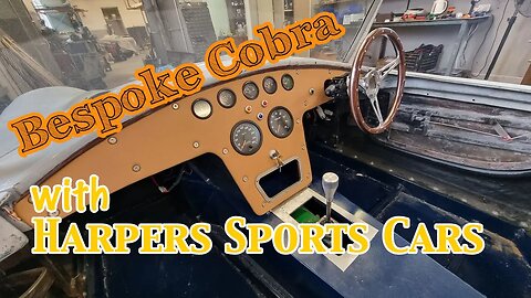 Bespoke Cobra build with Harpers Sports Cars