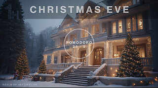 Pomodoro Study - Christmas Eve Ambience Villa With Snowstorm - [25 min/5 min]