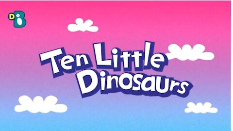 Ten Little Dinosaurs