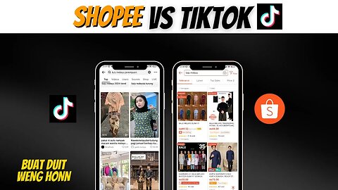 Tiktok ke Shopee Mana Senang Jana Duit