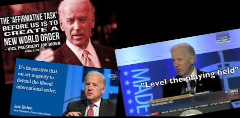 What Does the New World Order Mean To Joe Biden And How Did Trump "Threaten the NWO"?