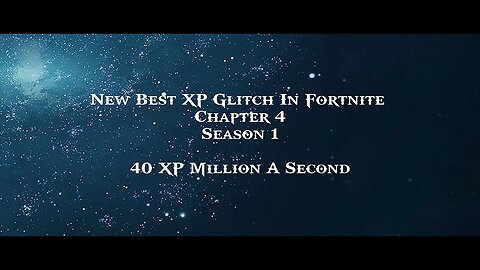 NEW WORKING XP GLITCH CREATIVE MAP CODE IN FORTNITE CHAPTER 4 SEASON 1! (3 MILLION XP PER MINUTE)