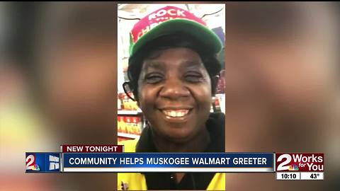 Fundraiser helping get Muskogee Walmart greeter a new car