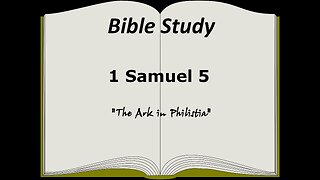 1 Samuel 5 Bible Study