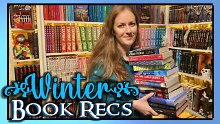 WINTER BOOK RECOMMENDATIONS + my winter TBR ~ (horror, anthologies, romance, cozy, YA, adult)