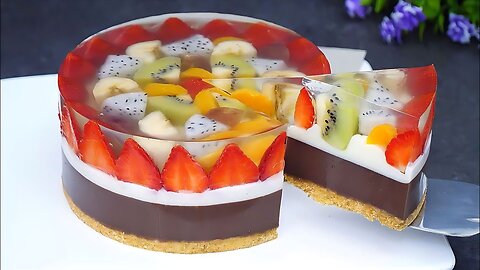 If you have milk, chocolate and fruits! create this delicious dessert