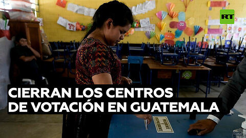 Cierran los centros de votación en Guatemala tras una jornada sin mayores incidentes