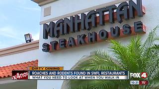 Dirty Dining? Look before you eat at some of your favorite Southwest Florida restaurants