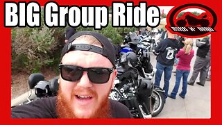 Group Ride To Fredricksburg - 2017 Dyna Street Bob