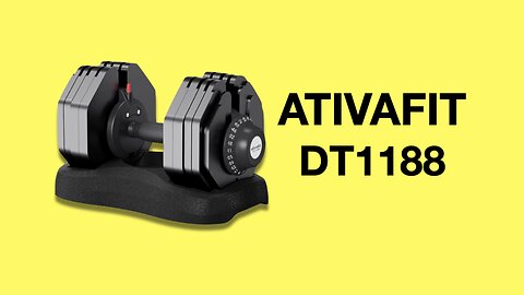 Ativafit DT1188 Adjustable Dumbbells Review (12-in-1 Dumbbells)