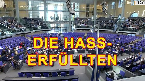 Schreianfälle im Bundestag, offener Hass gegen verfolgte Minderheit. Ihr Vergehen: Applaus für AfD