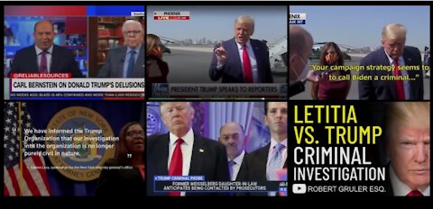 Bad bad CNN brings on Carl Bernstein to call President Trump a war criminal