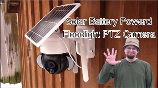 Solar Battery Powered Security PTZ Camera - INQMEGAPRO