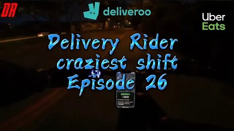 Working for Uber Eats & Deliveroo (Craziest Shift) EP26