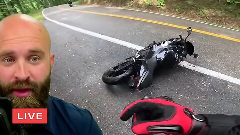 🔴 Live Motorcycle Crash Reviews: New Rider Mistakes Analyzed