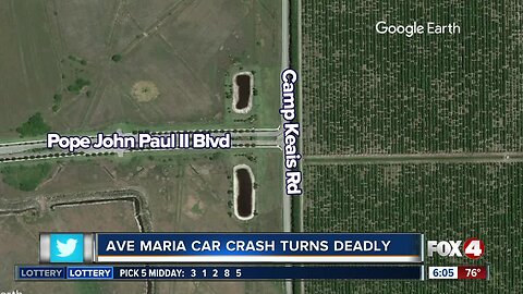 Crash near Ave Maria Sunday turns deadly