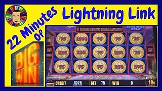 💥22 Minutes of Lightning Link Slot Machine Wins💥