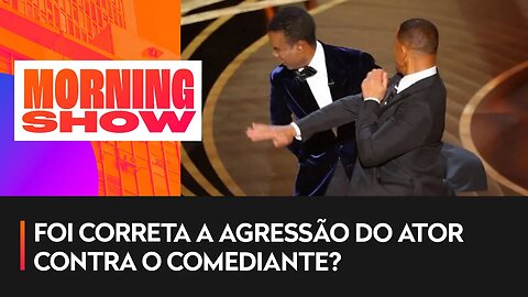 Will Smith agride apresentador do Oscar