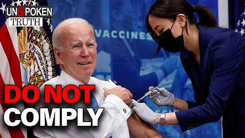 Biden calls for new VAX MANDATES - you're not going to comply are you?