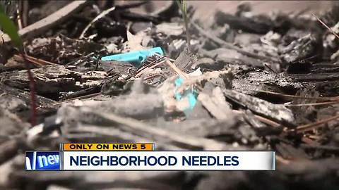 Thousands of needles found in Fairview Park