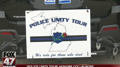 Police Unity Tour honors Collin Rose