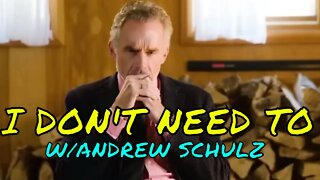 YYXOF Finds - JORDAN PETERSON X ANDREW SCHULZ "I DON'T NEED TO STAY TRUE TO MYSELF" | Highlight #327