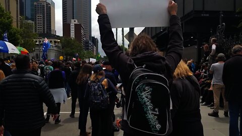 Melbourne Protests Right Now