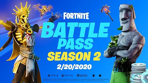 Season 2 BATTLE PASS - Trailer | Chapter 2 (Fortnite: Battle Royale)