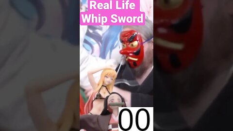 Real Life Whip Sword Mitsuri Kanroji Demon Slayer Cosplay #anime #cosplay #demonslayer #shorts